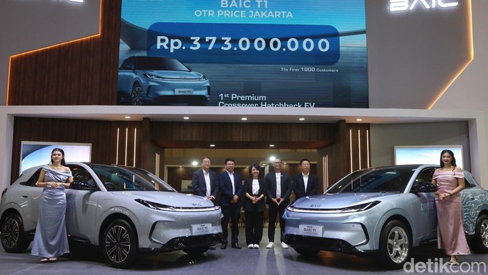BAIC meluncurkan seri terbaru BAIC T1 di ajang GIIAS 2026, Kabupaten Tangerang, Banten, Rabu (29/7/2026).