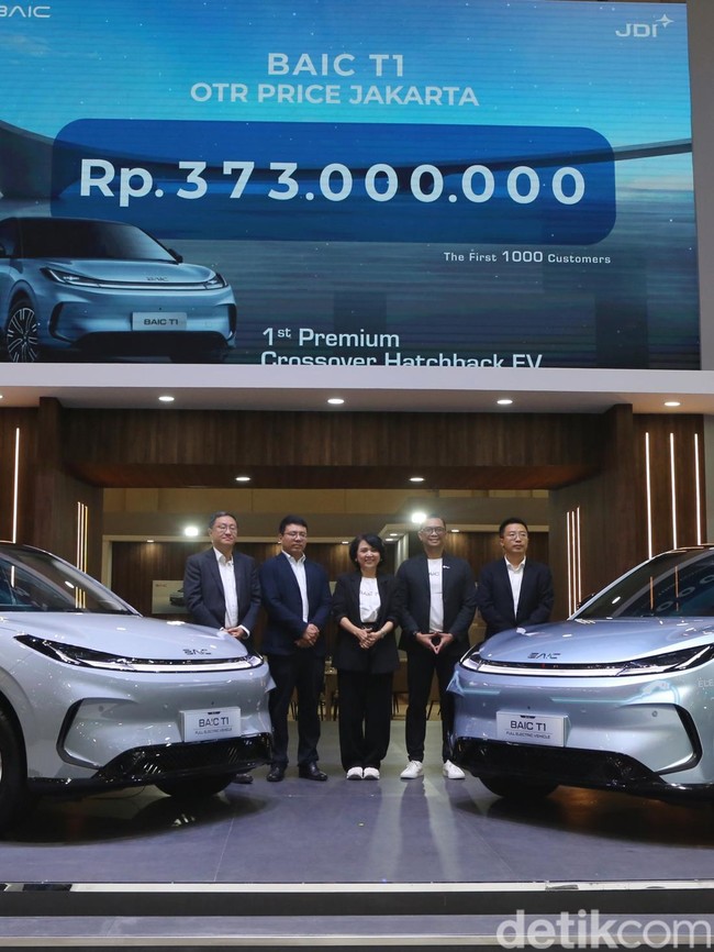 Crossover Listrik BAIC T1 Resmi Meluncur di GIIAS 2026