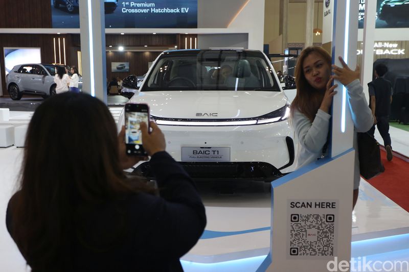 BAIC meluncurkan seri terbaru BAIC T1 di ajang GIIAS 2026, Kabupaten Tangerang, Banten, Rabu (29/7/2026).