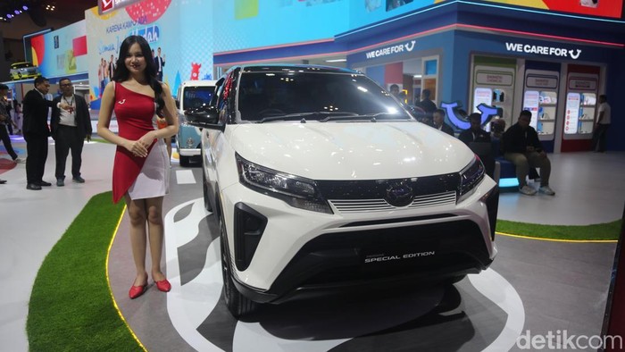 Astra Daihatsu Motor (ADM) menghadirkan Terios Special Edition serta New Sigra pada ajang GIIAS 2026, di ICE BSD City, Tangerang, Rabu (29/7/2026).