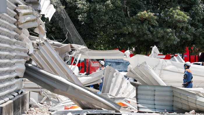 Kerusakan akibat gempa di Kumamoto, Jepang (Foto: REUTERS/Kim Kyung-Hoon)