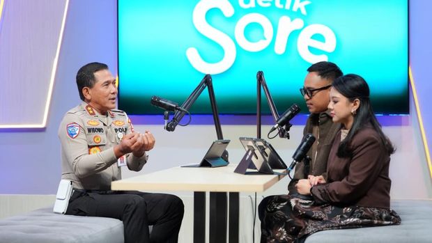 Kakorlantas Polri Irjen Wibowo di detikSore (dok istimewa)