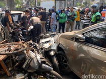 Update Tabrakan Beruntun di Bandung, Pihak Truk LPG Tanggung Jawab