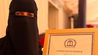 Raih Penghargaan Bergengsi, Wanita Muslim Ini Malah Dihujat karena Cadar