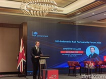 15 Perusahaan Inggris Jajaki Proyek Kereta di RI