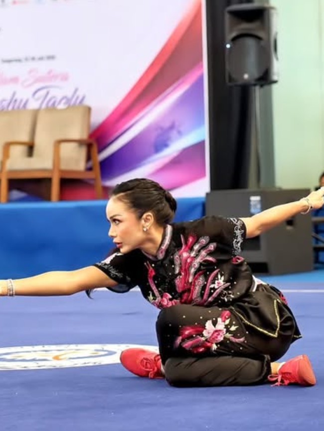 8 Gaya Krisdayanti di Kejurnas Wushu Kungfu 2026, Raih 2 Medali Emas