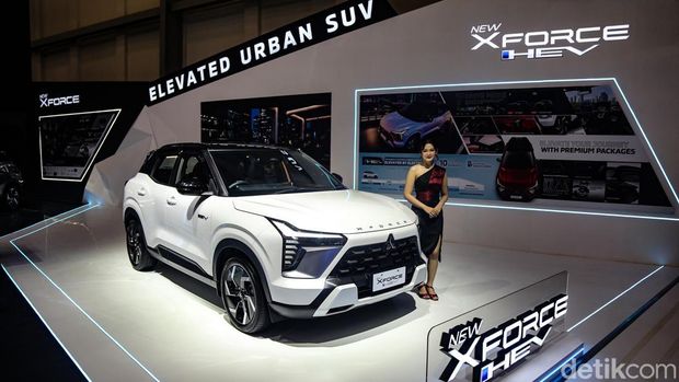Meluncur di GIIAS 2026, Harga Spesial Mitsubishi XForce Hybrid Masih Berlaku Mitsubishi XForce Hybrid meluncur di GIIAS 2026 di ICE BSD City, Tangerang, Rabu (29/7/2026). Mobil hybrid pertama Mitsubishi di Indonesia itu bisa dibeli dengan harga mulai dari Rp 400 jutaan.