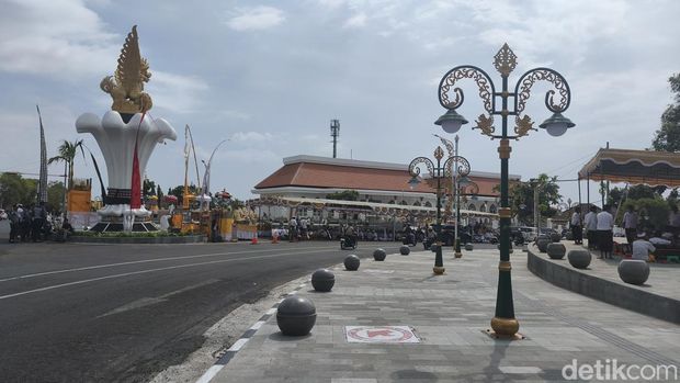 Penampakan wajah baru titik nol Singaraja yang memiliki nama baru Penampakan wajah baru titik nol Singaraja yang memiliki nama baru