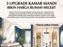 Infografis: 3 Upgrade Kamar Mandi Ini Bisa Bikin Harga Rumah Melejit!