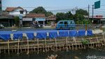 Setahun Dibangun, Trotoar di Sawangan Depok Amblas
