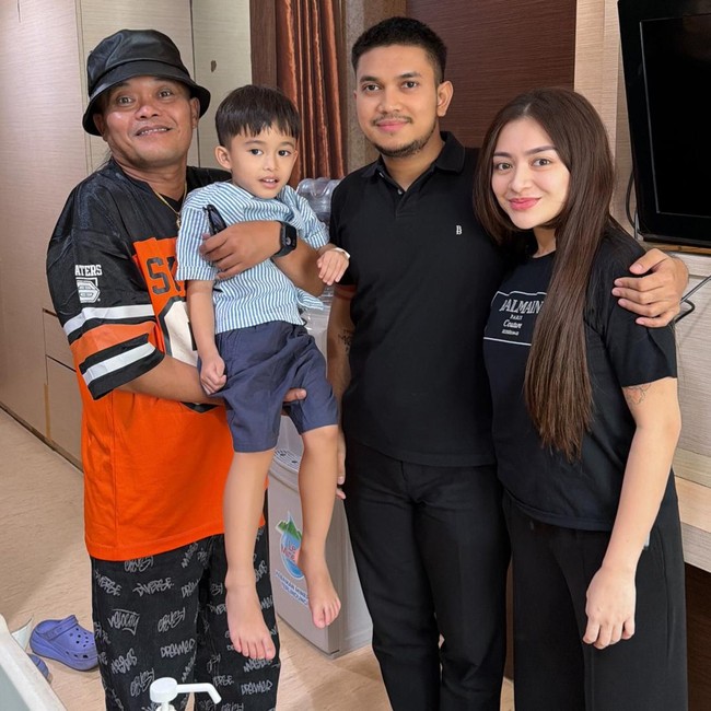 Full of Love, Sule Bertemu Adzam Didampingi Nathalie Holscher dan Suami