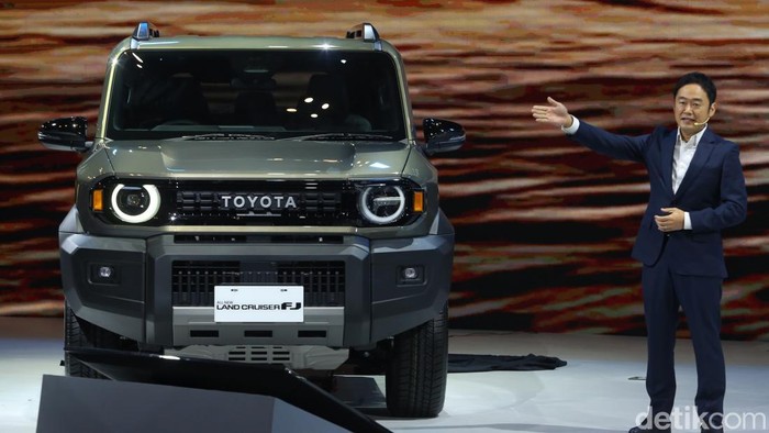PT Toyota Astra Motor menampilkan perdana Land Cruiser FJ untuk publik Indonesia dalam ajang GIIAS 2026, Kabupaten Tangerang, Banten, Rabu (29/7/2026).