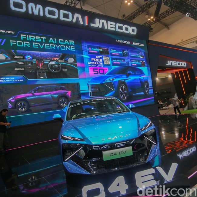 Wujud Omoda O4: Banyak Fitur AI Canggih, Jarak Tempuh 533 Km