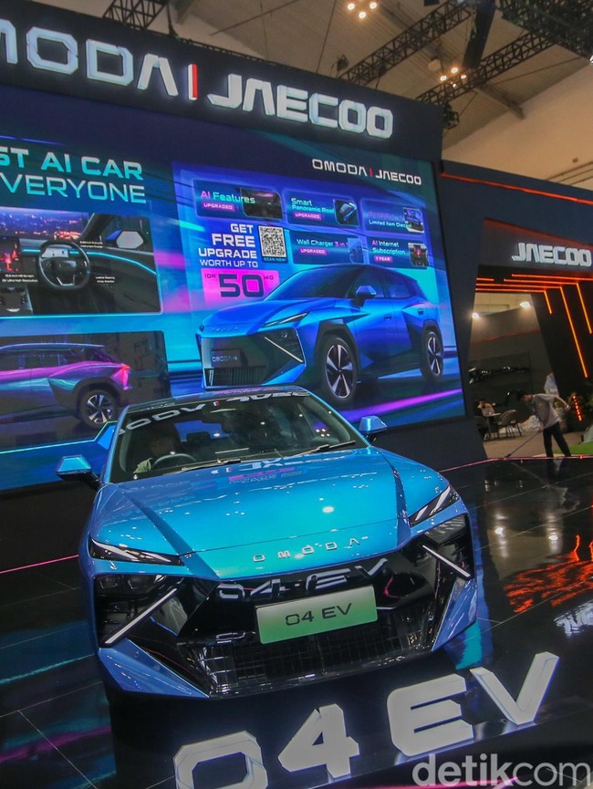 Wujud Omoda O4: Banyak Fitur AI Canggih, Jarak Tempuh 533 Km