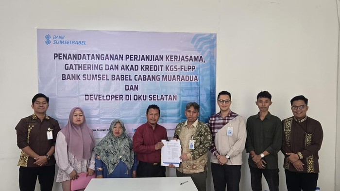 Bank Sumsel Babel lakukan pendataan perjanjian kerjasama bersama para pengembang perumahan di Kabupaten Ogan Komering Ulu (OKU) Selatan.