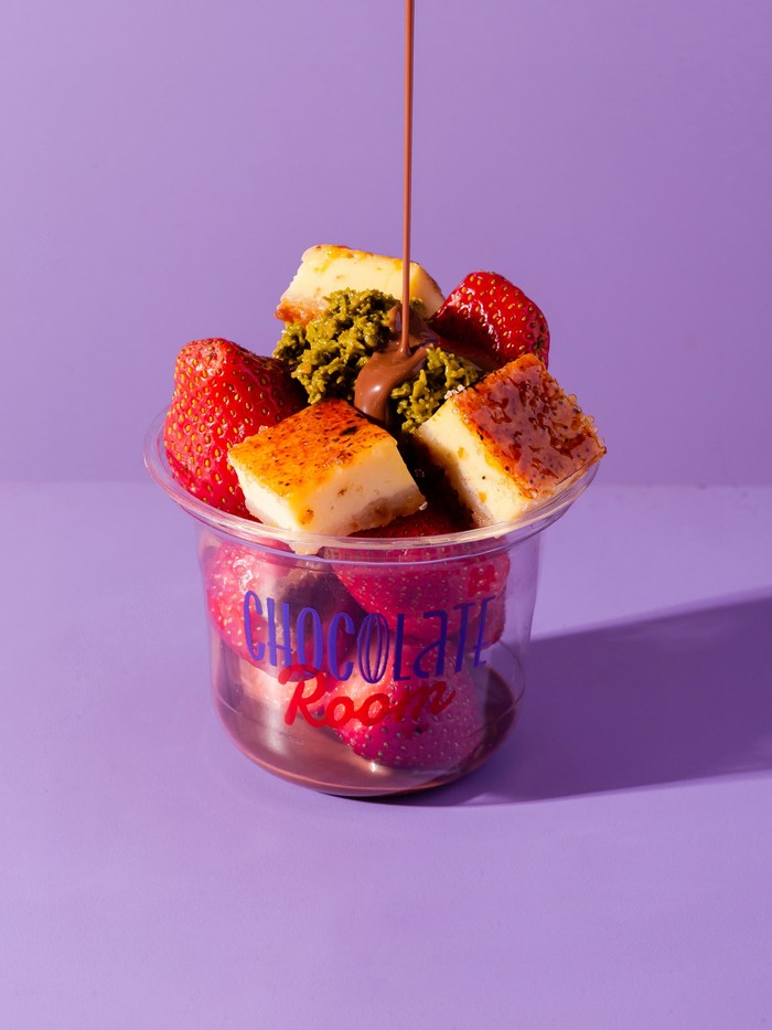 Dessert chocoberry