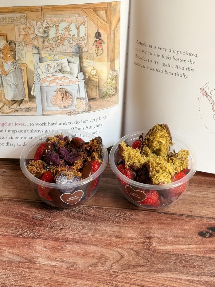 Dessert chocoberry