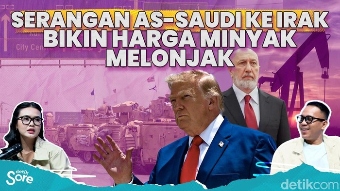 Serangan AS-Saudi ke Irak Bikin Harga Minyak Melonjak