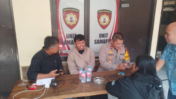 Diki  Akbari, driver ojol yang hilang sudah ditemukan.