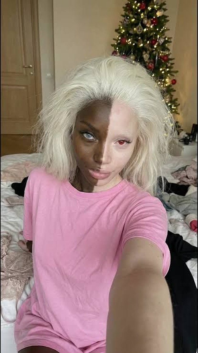 Belakangan diketahui perempuan tersebut adalah Eva Delonne, seorang virtual influencer berbasis kecerdasan buatan (AI). Di akun Instagram-nya yang kini telah dihapus, Eva memperkenalkan diri sebagai penyanyi, penari, sekaligus seniman visual dan telah mengumpulkan sekitar 1 juta followers. Foto: Media Sosial Eva Delonne
