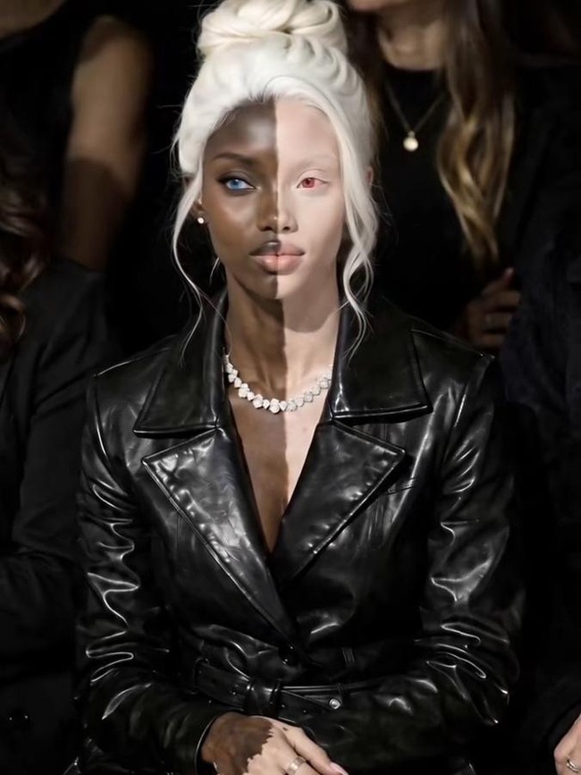 Model dengan Kulit 2 Warna Viral, Ternyata Bukan Manusia Asli