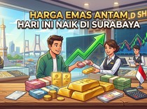 Harga Emas Antam Surabaya Hari Ini Naik Rp 15.000, 1 Gram Rp 2.616.000