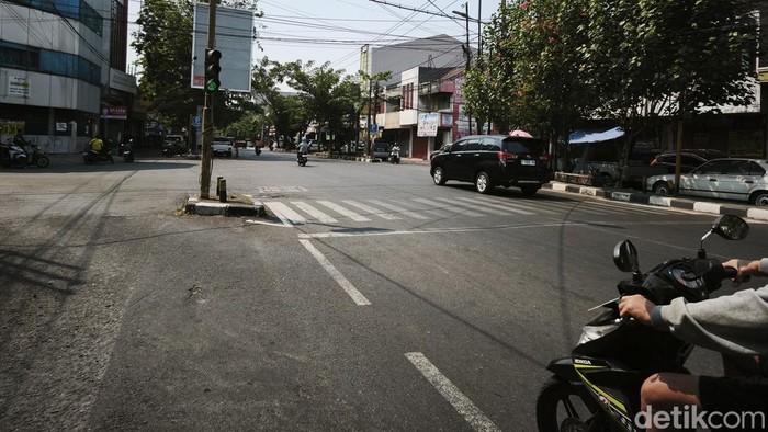 Jalan MT Haryono Semarang yang disebut warga rawan balap liar, Kamis (30/7/2026).