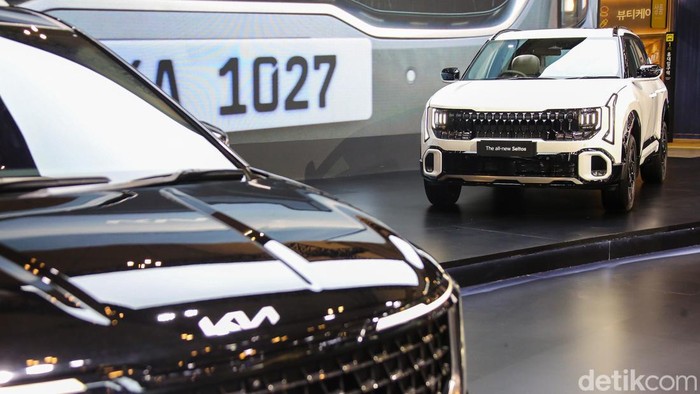 Kia meluncurkan All New Seltos pada ajang GAIKINDO Indonesia International Auto Show (GIIAS) 2026 di ICE BSD City, Kabupaten Tangerang, Kamis (30/7/2026).