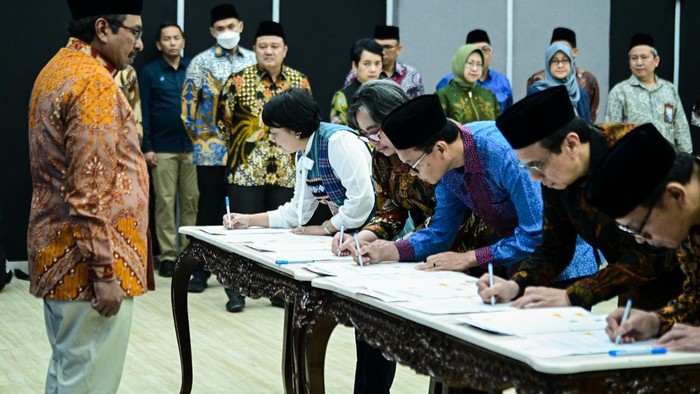 Pelantikan pejabat Kementerian Komdigi