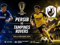 Persib Bandung Vs Tampines Rovers Imbang 0-0 di Babak Pertama