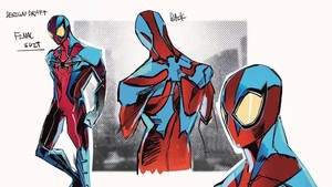 Marvel Comics x Kadokawa bakal menerbitkan karakter-karakter ikonik Marvel dalam bentuk manga. Ini first look tampilan desain manga Spider-Man yang kabarnya berjudul Spider-Man of Shibuya. Ceritanya mengenalkan siswa SMA Jepang bernama Hitojima Shosuke sebagai Spider-Man versi lokal. Foto: Marvel Comics