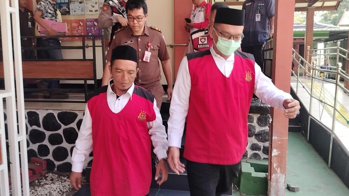 Suyitno dan Agus Sulaiman terdakwa pembunuhan mahasiswi UMM, Faradila Amalia Najwa