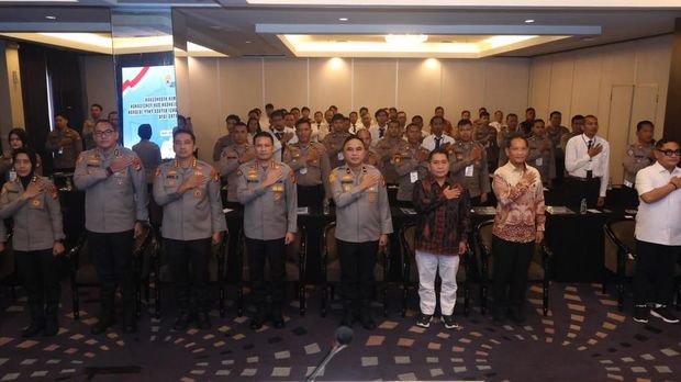 Polda Metro Jaya bekali PNPP wawasan kebangsaan, perkuat nasionalisme dan cegah radikalisme, Kamis (30/7/2026).