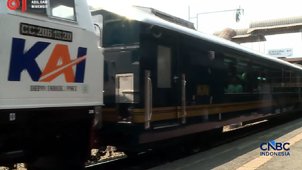Presiden Prabowo Resmikan Revitalisasi Stasiun Semarang Tawang, Semarang, 30 Juli 2026. (Tangkapan Layar Youtube RI) Presiden Prabowo Resmikan Revitalisasi Stasiun Semarang Tawang, Semarang, 30 Juli 2026. (Tangkapan Layar Youtube RI)