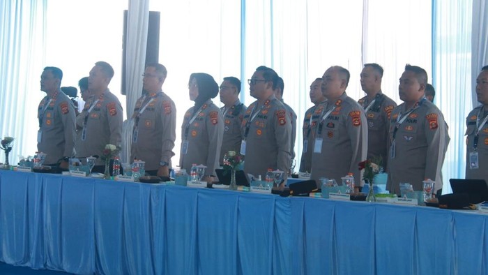 Rapat Gelar Operasional (GO) Triwulan II Tahun Anggaran 2026 yang digelar di Mapolres Pagar Alam.