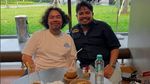 Romantisnya Rigen Rakelna saat Ajak Istri Makan Malam di Restoran