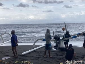 Nelayan di Klungkung Libur Melaut 3 Bulan gegara Cuaca Buruk-Sulit Beli BBM