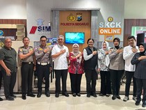 Tim Stamarena Polri Asistensi Pelayanan Publik di Polresta Sidoarjo