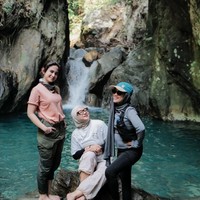 Ayu cantik pol, tulis salah satu komentar. Keren banget anak gunung, komentar lain. Foto: Instagram/@tissabiani