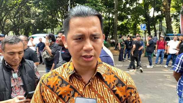 Kasat Reskrim Polres Metro Jakarta Pusat AKBP Roby Heri Saputra di Polda Metro Jaya
