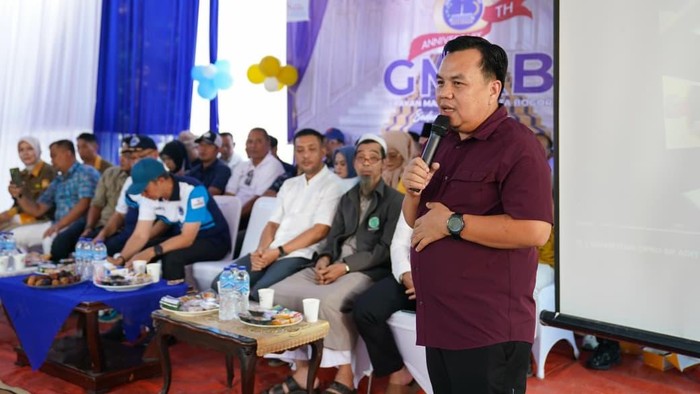 Ketua DPRD Kota Bogor, Dr. Adityawarman Adil menghadiri peringatan Hari Ulang Tahun (HUT) ke-6 Gerakan Masyarakat Kota Bogor (GMKB)