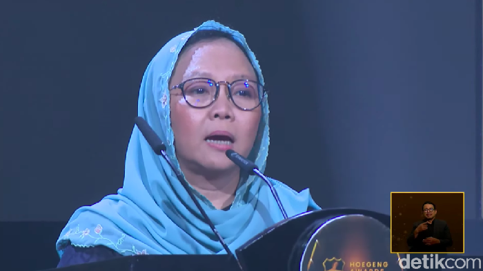 Koordinator Nasional Jaringan Gusdurian Indonesia, Alissa Wahid, mengatakan kehadiran polisi berintegritas menjadi tolak ukur nama baik institusi Polri. (dok detikcom)