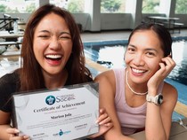 Marion Jola Happy Banget Dapat Sertifikat Freediving
