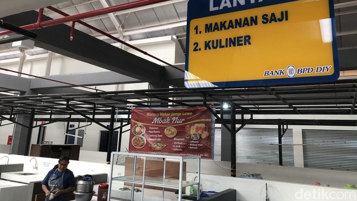 Kondisi Pasar Terban Kota Jogja.