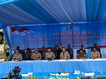 Operasi Berantas Jaya, Polda Metro Sikat 729 Bandit dan Sita Ratusan Motor
