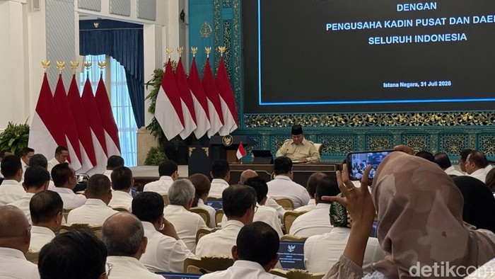 Presiden Prabowo Subianto (Eva Savitri/detikcom)