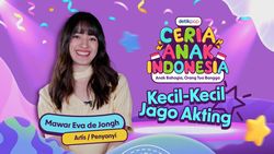 Mawar de Jongh Full Senyum Lihat Akting Anak-anak
