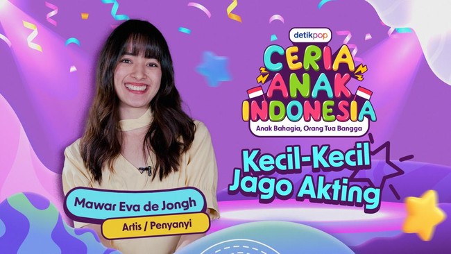 Mawar de Jongh Full Senyum Lihat Akting Anak-anak