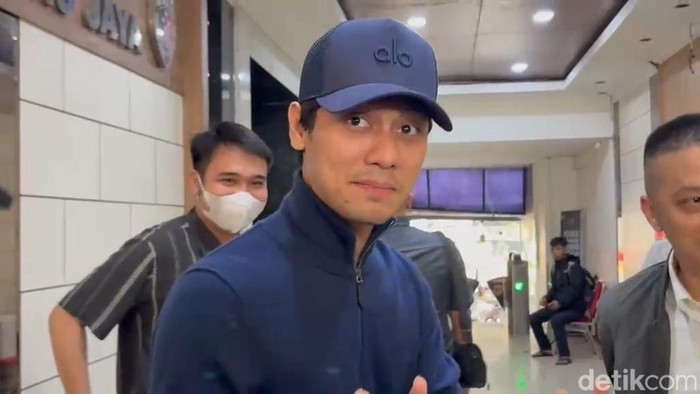 Rizky Billar di Polda Metro Jaya, Jumat (31/7/2026).