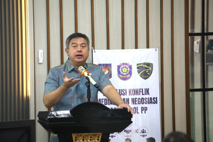 Sekretaris Jenderal (Sekjen) Kementerian Dalam Negeri (Kemendagri) Tomsi Tohir